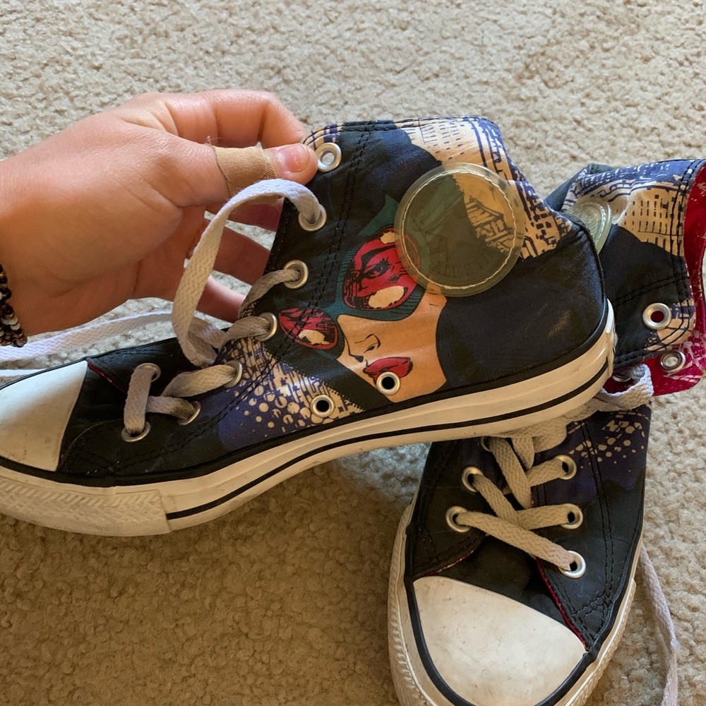 RAD cat woman converse
